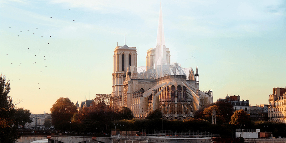 Notre Dame, Cuarentena, Arquitectura, Restauración